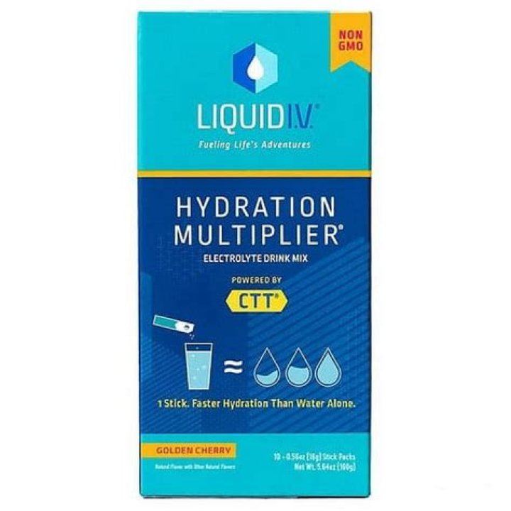 Liquid I.V. Hydration Multiplier, Electrolyte Powder, Easy Open Packets
