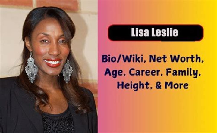 Lisa Leslie Biography, Lisa Leslie's Famous Quotes Sualci Quotes 2019
