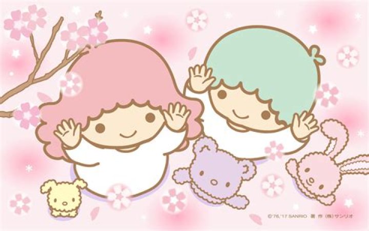 Little Twin Stars Wallpaper BAHIA HAHA
