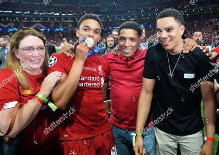 Liverpool Player Trent Alexanderarnold Poses His Editorial Stock Photo