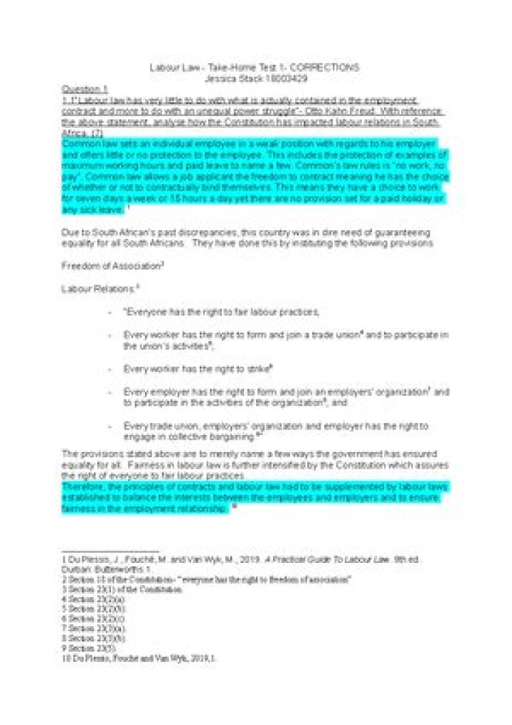 LLAW Study notes part 2 xoxo LLAW6222 Studocu