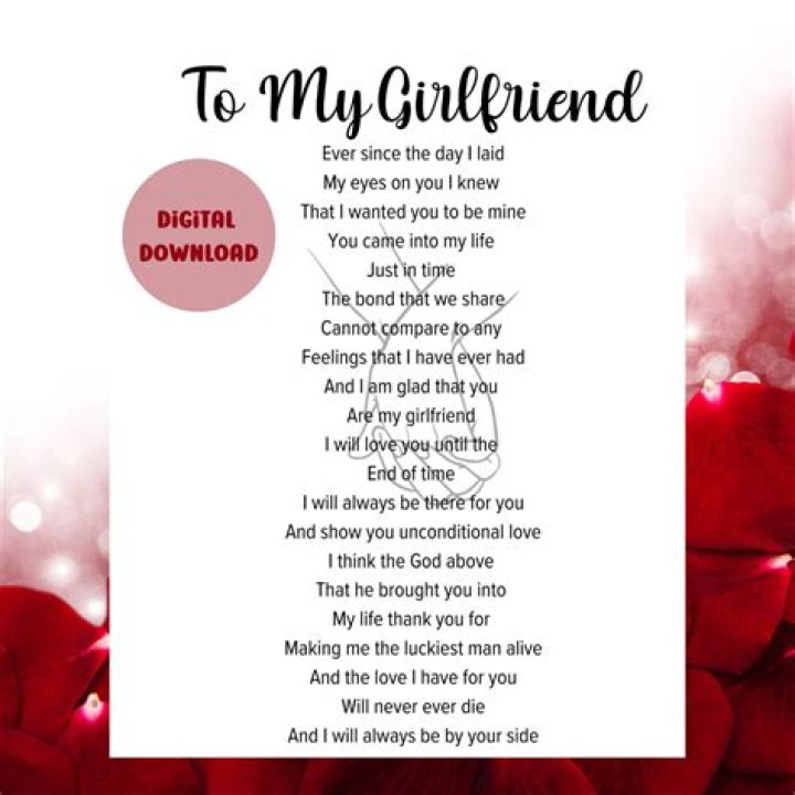 Love Poems for your Girlfriend that will Make Her Cry