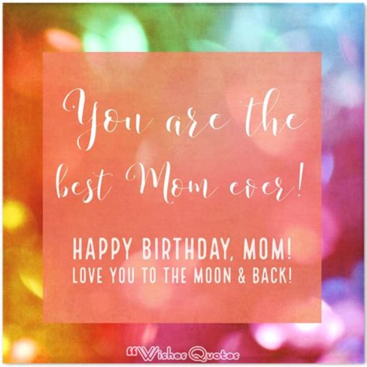 Love Quotes For Mom Birthday Happy Birthday Card