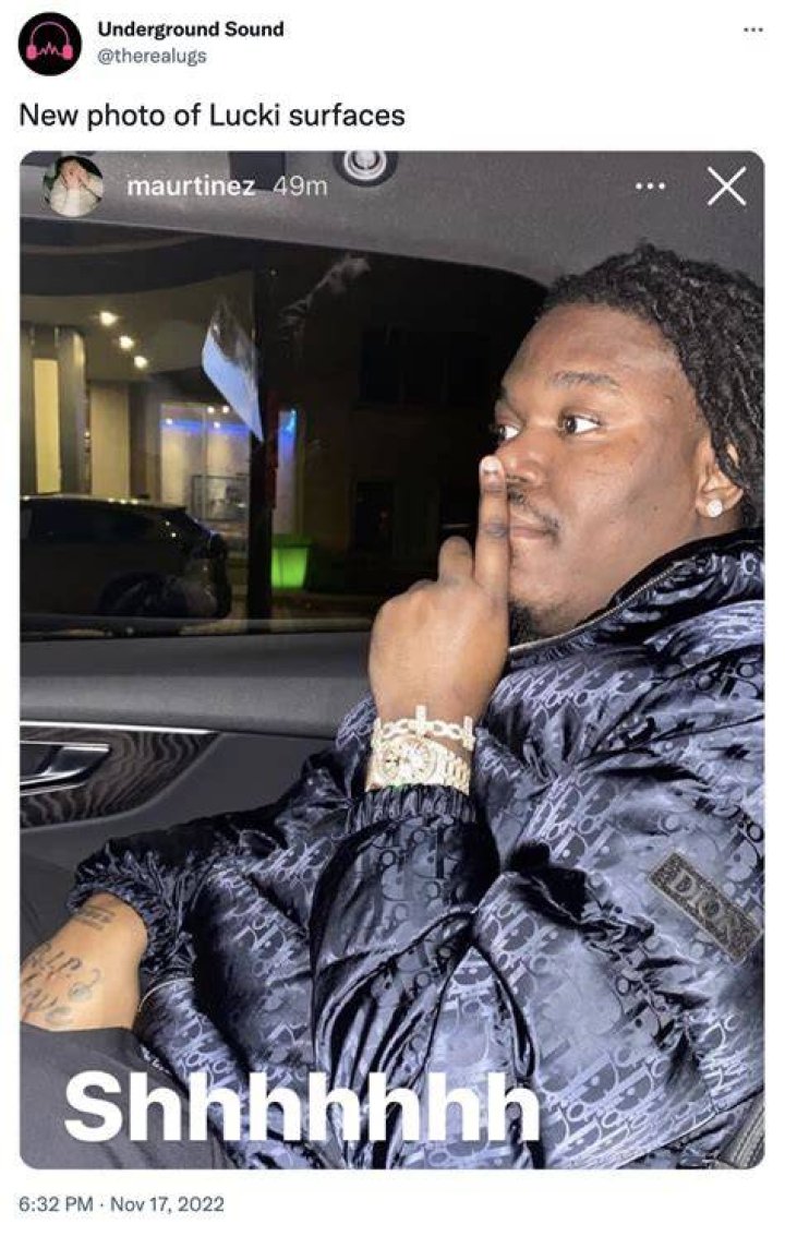 Lucki &ldquo;Shhhhhh&rdquo; Meme HD Lucki "Shhhhhh" Know Your Meme