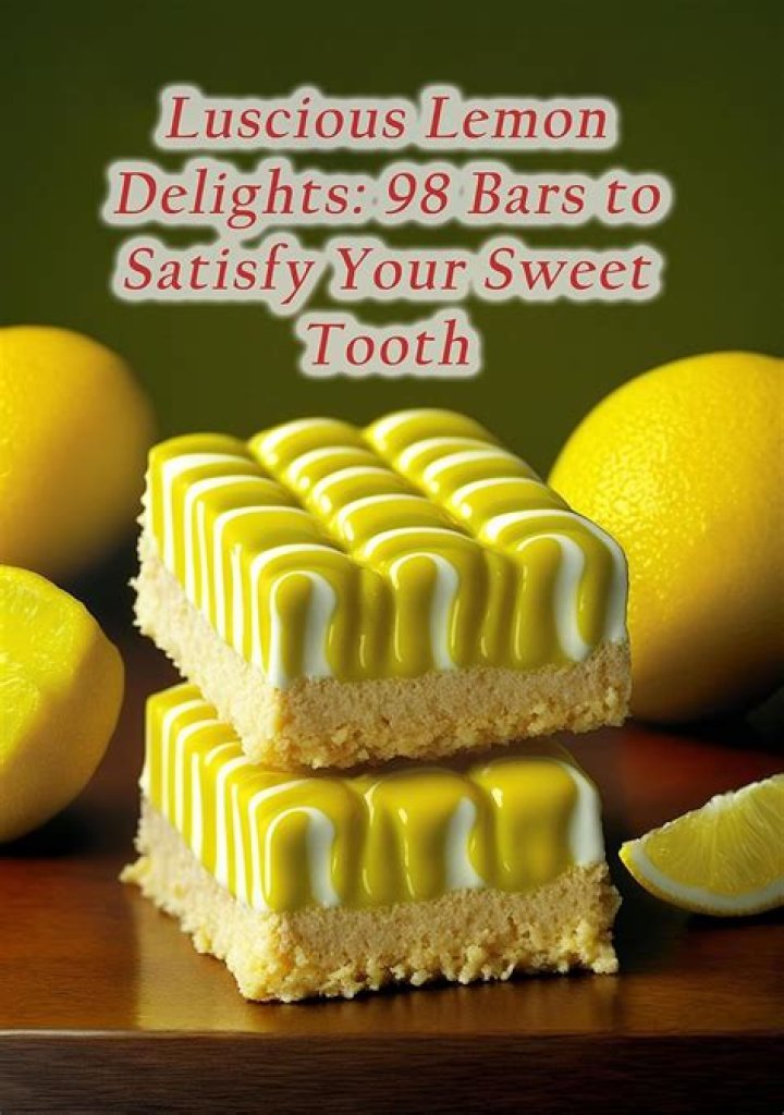 Luscious Lemon Delights Discover the Irresistible Allure of Jackson's