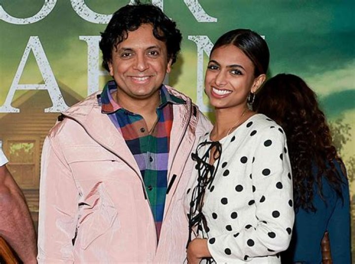 M. Night Shyamalan makes premiere of new film Old a family affair with