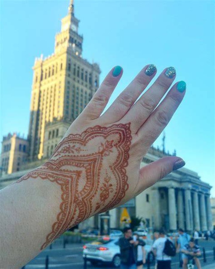 Magdalena Bronakowska on Instagram. Tymczasowy tatuaż, tatuaż z henny
