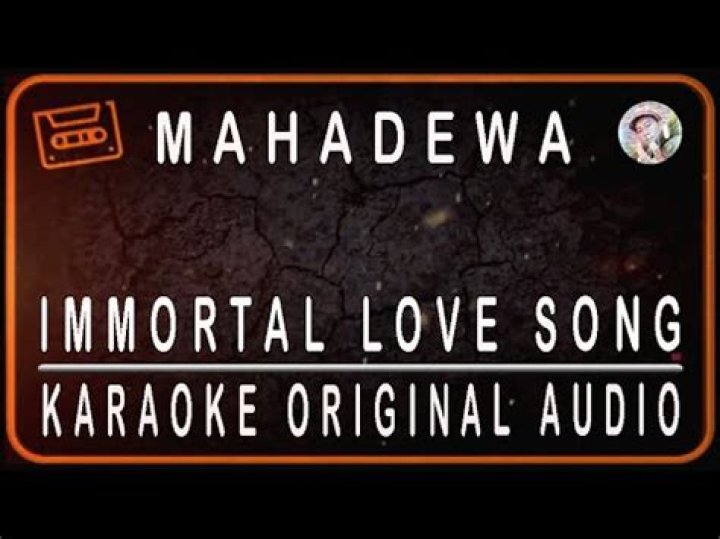 Mahadewa Immortal Love Song [Karaoke] YouTube
