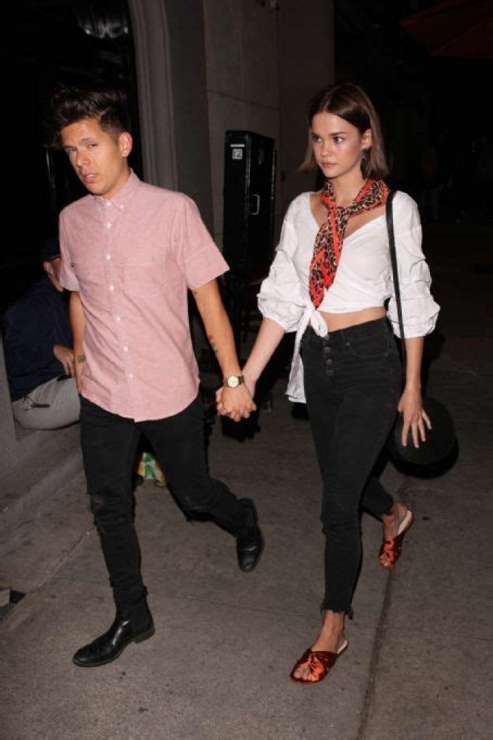 Maia Mitchell with boyfriend at Craigs 01 GotCeleb