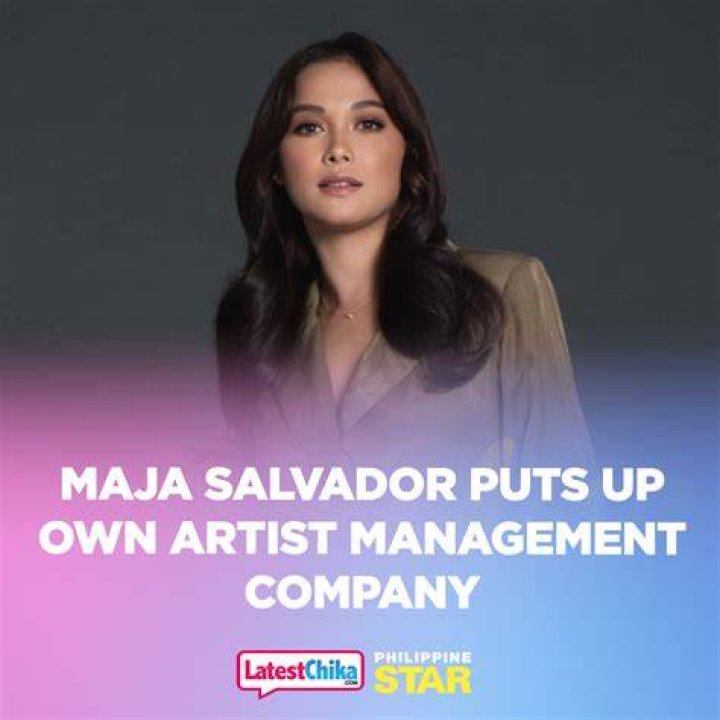 Maja Salvador puts up own management company Filipino News