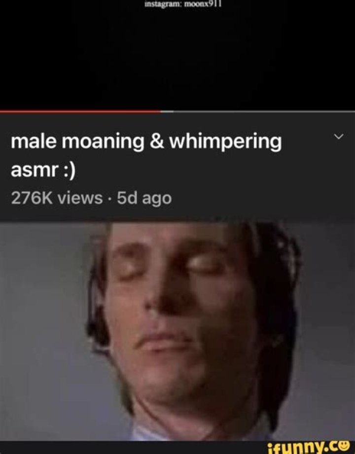 male moaning and whimpering 〵(^0^)〴 by 。&bull; *₊&deg;。 &deg;。 Listen on Audiomack
