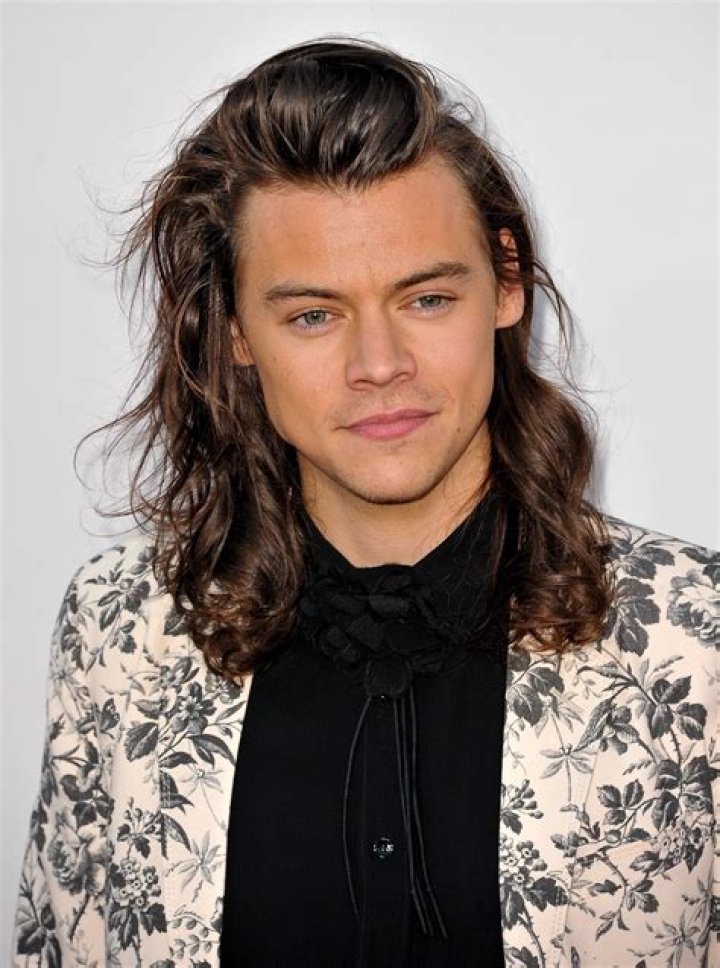 Male Singers With Long Hair Uphairstyle