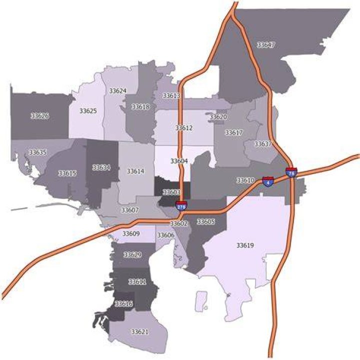Map Directory, ZIP Codes