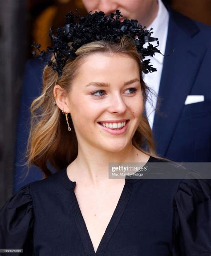 Margarita ArmstrongJones attends a Service of Thanksgiving for the...
