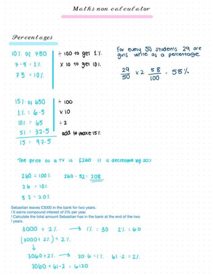 Mathematics 5 Percenters Mathematics Info