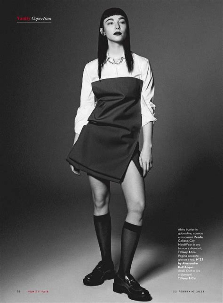 MATILDA DE ANGELIS in Vanity Fair Magazine, Italy February 2023