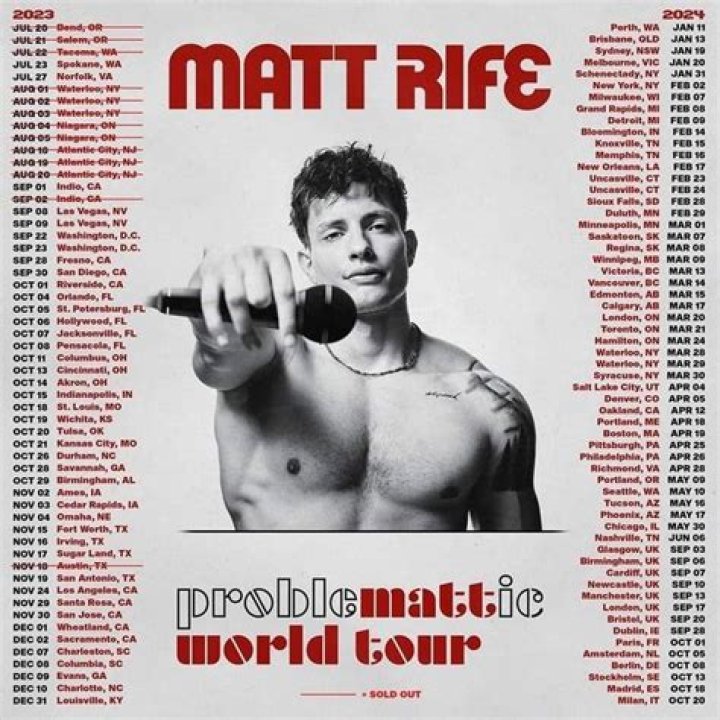 Matt Rife world tour 2023 How can I buy tickets? The US Sun