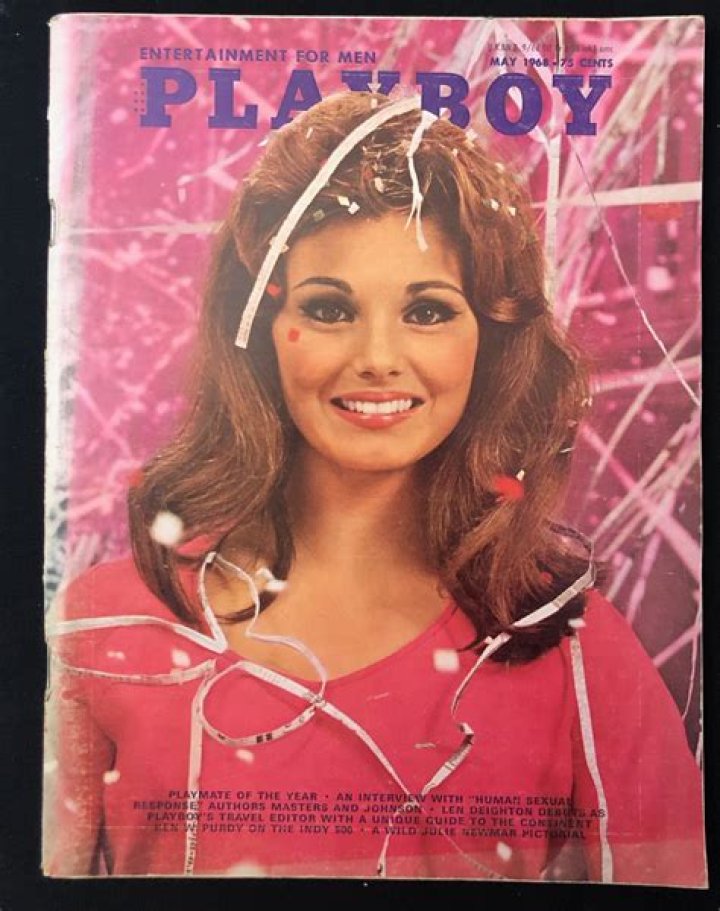 Mavin Playboy Magazine October 1970 with the First Playmate Twins