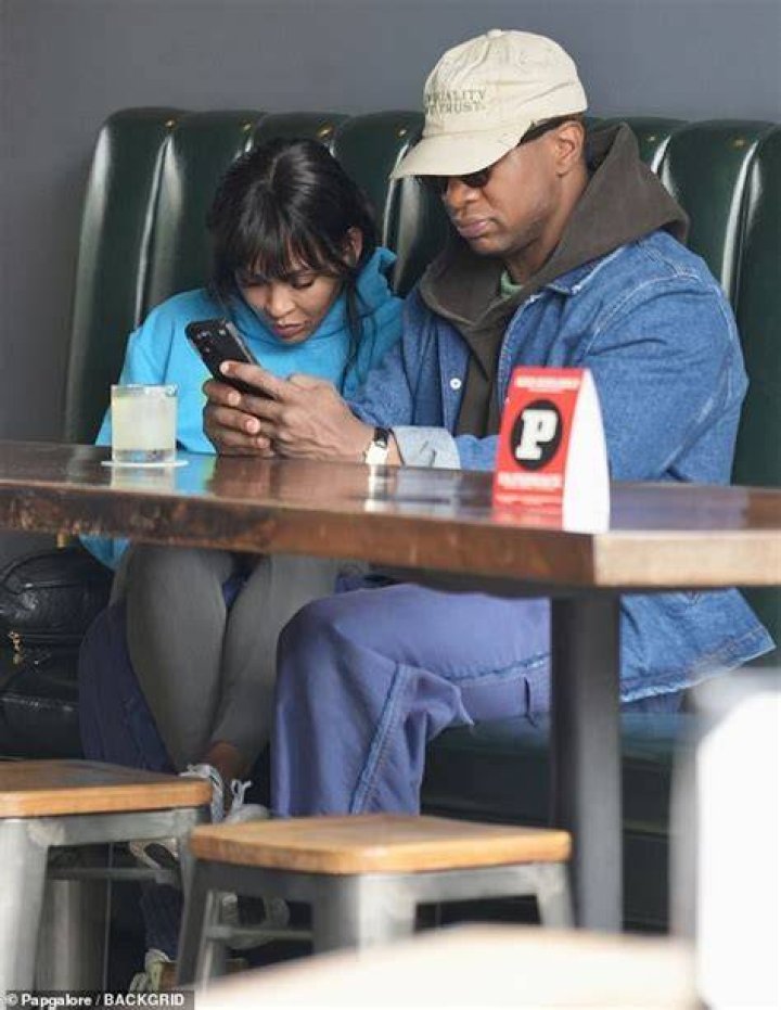 Meagan Good cozies up to Jonathan Majors during LA lunch date... as her