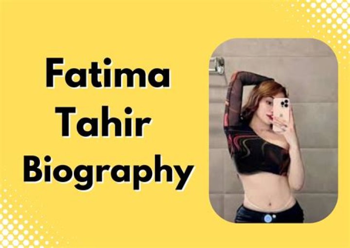 Meet Fatima Tahir Bio, Wiki, Early Life, Net Worth, Career and Family