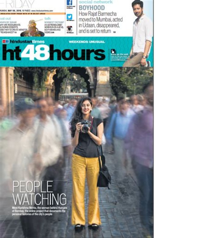 Meet Karishma Mehta, the woman behind Humans of Bombay Hindustan Times