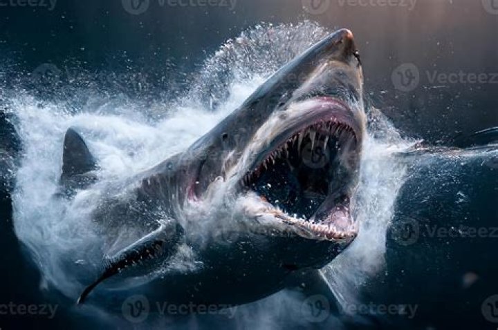 Megalodon Jumps Out Of Water Scene The Meg (2018) Megalodon, Megalodon attack, Scene