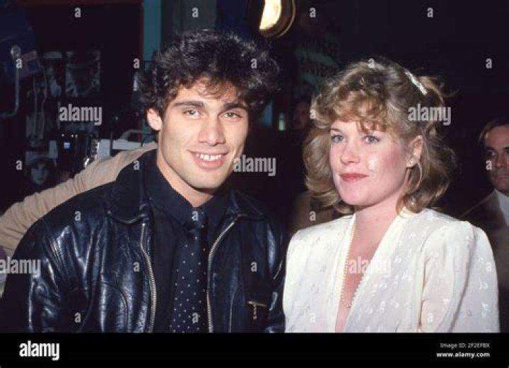 Melanie Griffith and Steven Bauer Circa 1980's Credit Ralph Dominguez