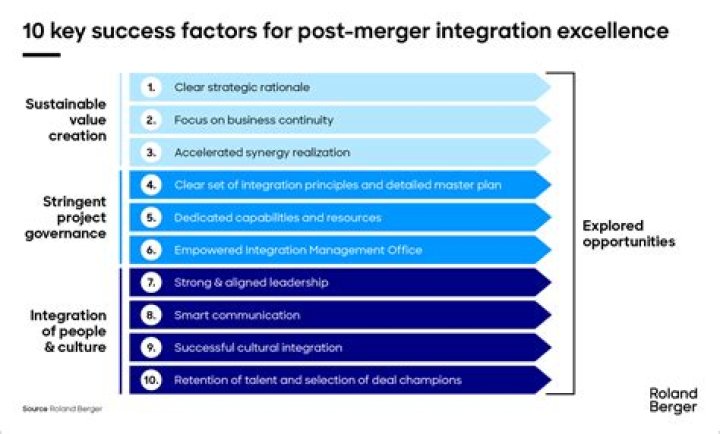 Merger Integration Elements of Success BluWave