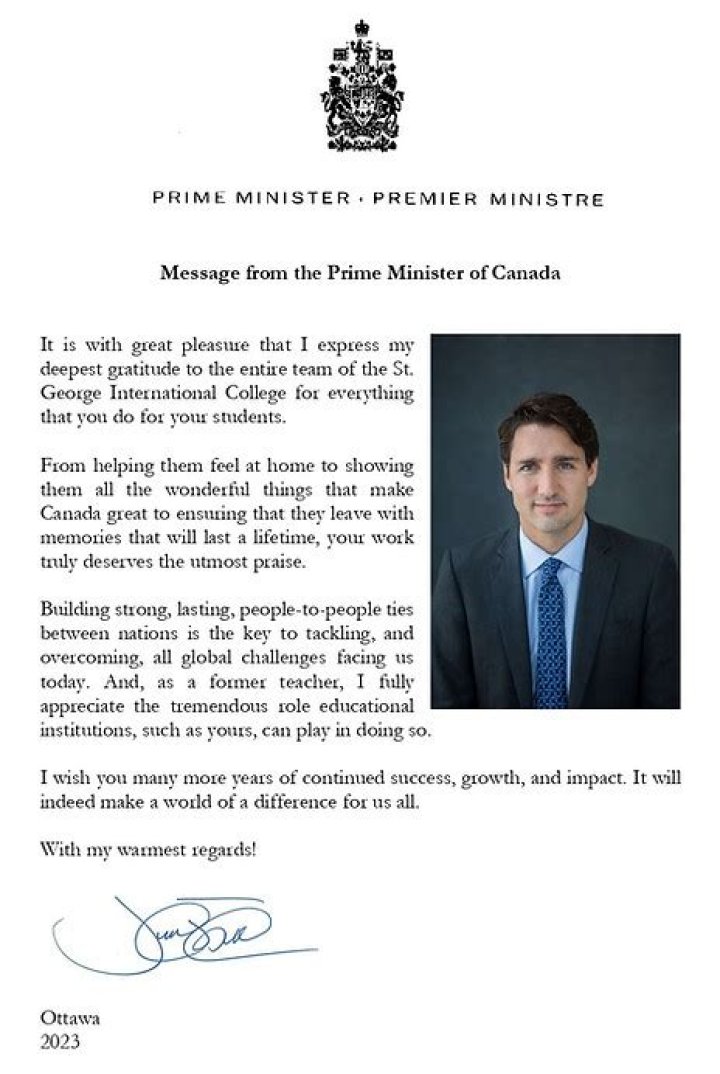 Message from the Prime Minister Women and Gender Equality Canada