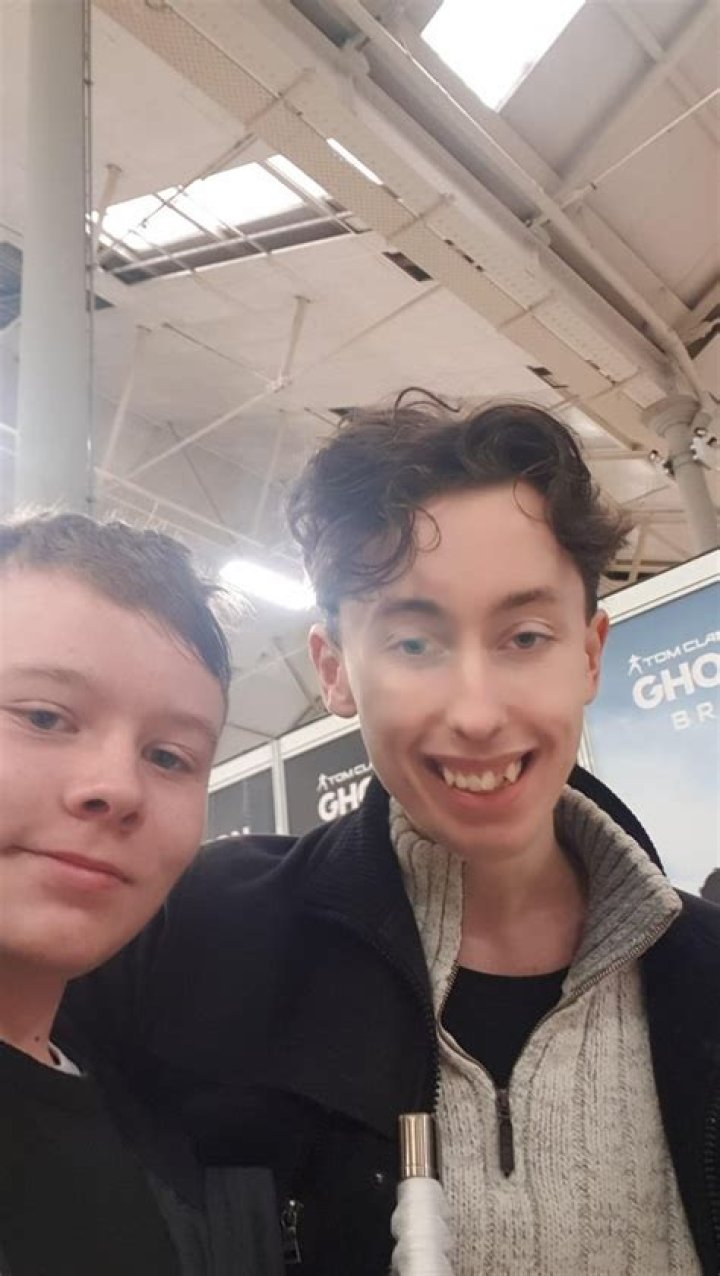 Met RTgame a year ago the lighting didn't work out in his favour 😂 r
