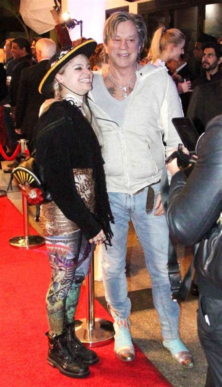 Mickey Rourke Girlfriend 2022
