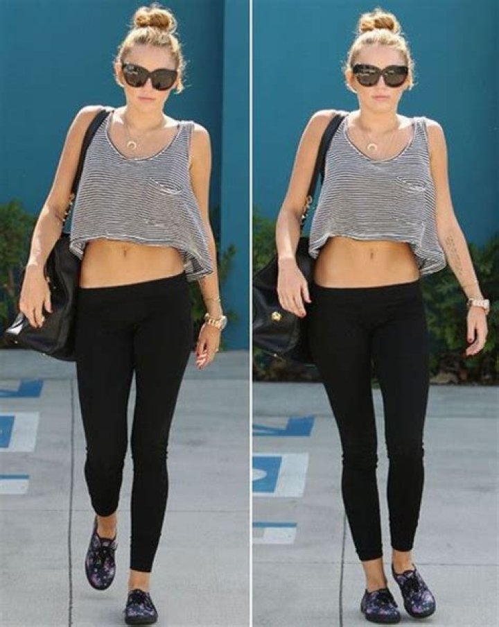 Miley Cyrus Flaunts Body at iHeart Radio Music Festival Village! Photo
