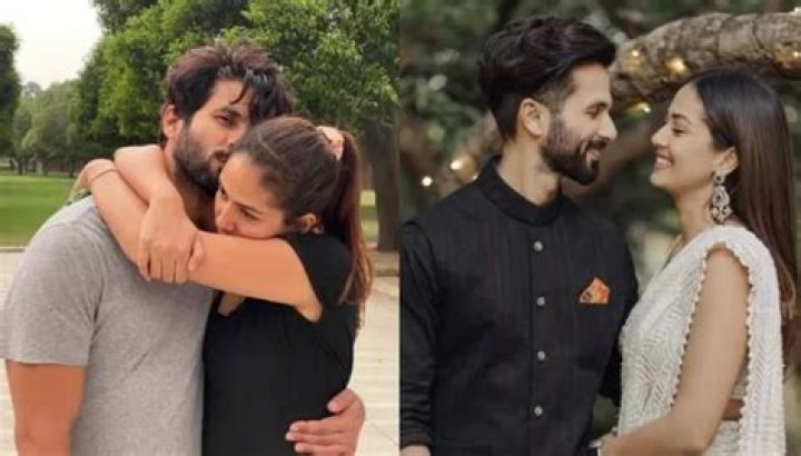 Mira Kapoor Gives Husband, Shahid Kapoor A Peck Of Love As They