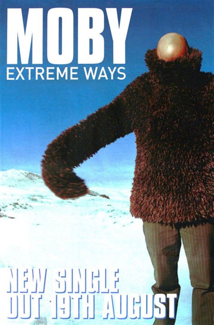 Moby poster Extreme Ways Original Poster Shop