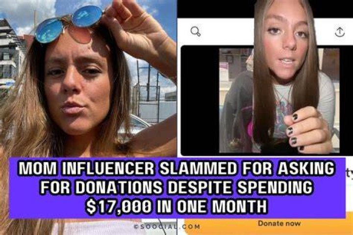Mom Influencer Slammed for Asking for Donations Despite Spending