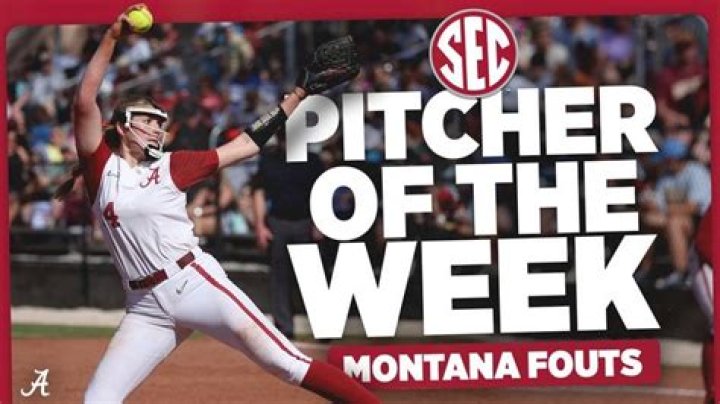 Montana Fouts Named SEC Softball Pitcher of the Week