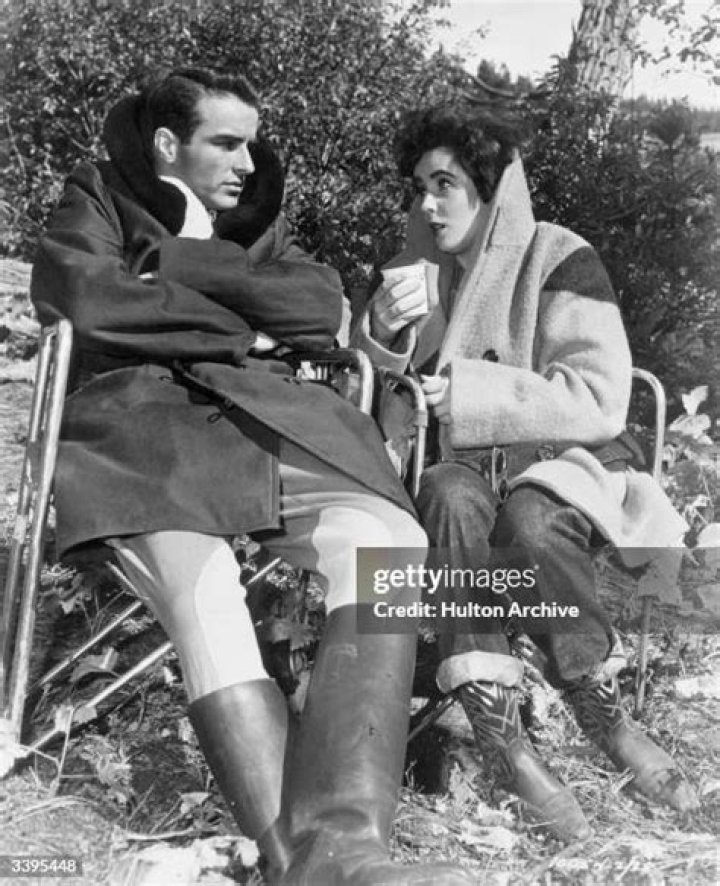 Montgomery Clift & Elizabeth Taylor, publicity shot for A Place in the