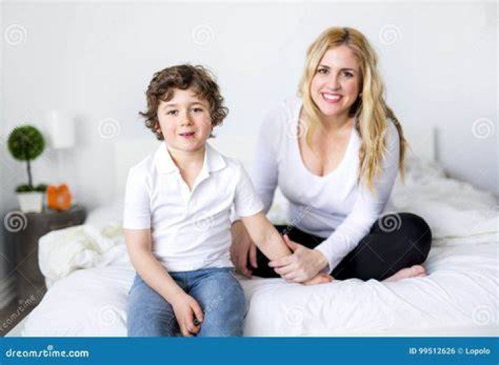 Mother And Son In Bed Free Stock Images & Photos 23645949