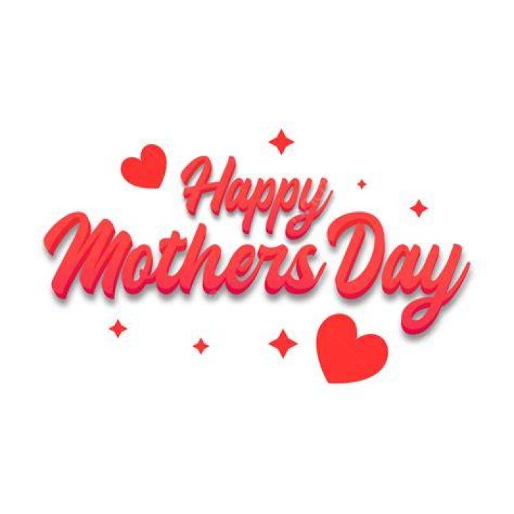 Mothers Day Text Vector Hd PNG Images, Happy Mothers Day Text Lettering