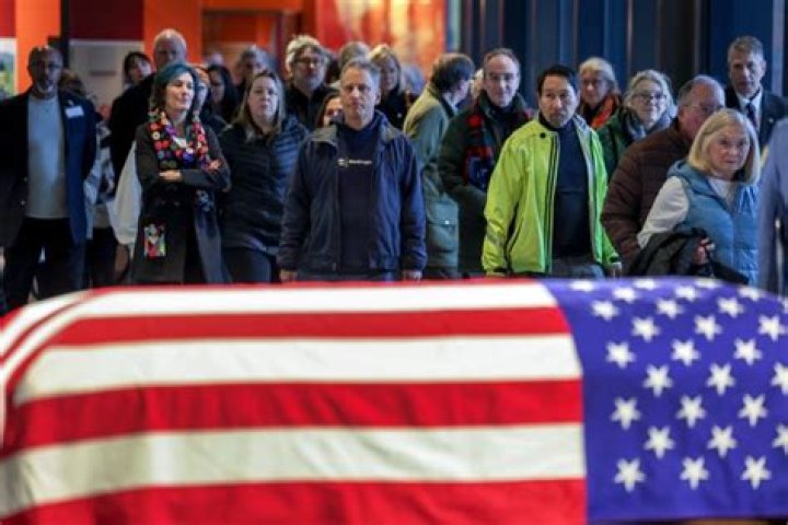 Mourners pay their respects to King Deseret News