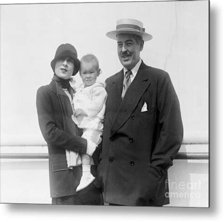 Mr. And Mrs. Reginald Vanderbilt Posing by Bettmann