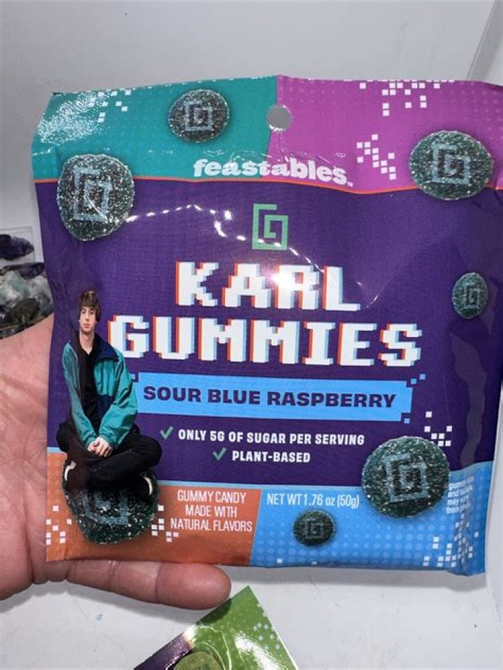 Mr Beast Feastables Karl Gummies New Feastables Product from Mr Beast