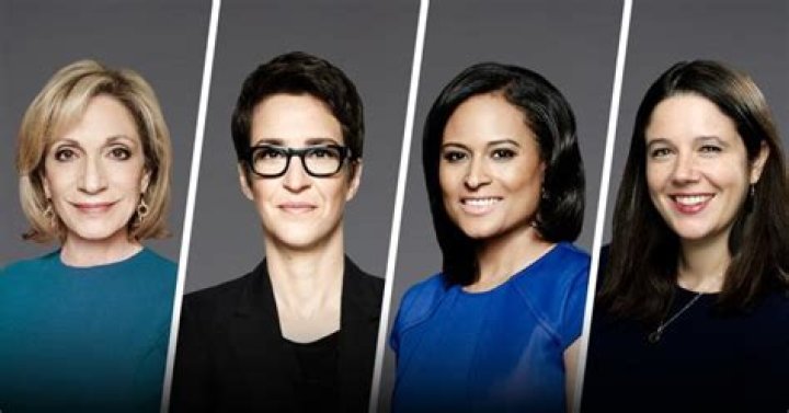 MSNBC names four renowned female journalists as moderators for November