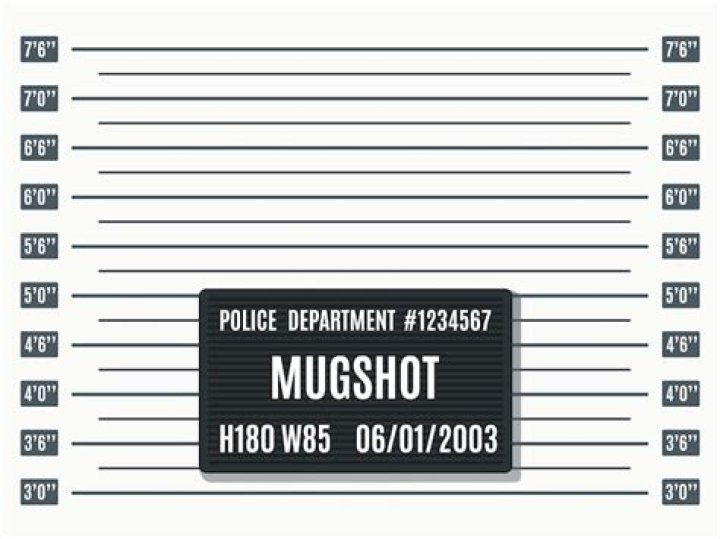 Mugshot Board Template