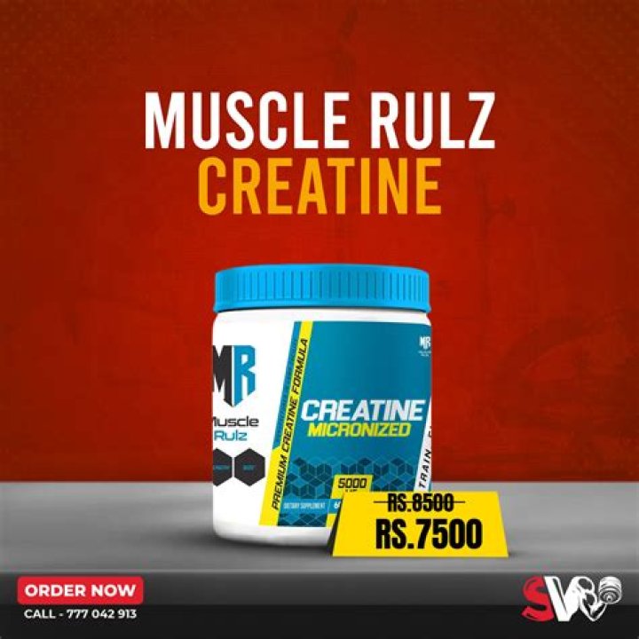 Muscle rulz creatine 60 servings