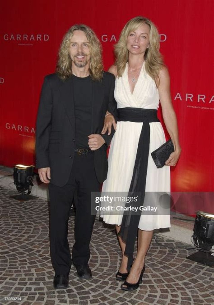 Musician Tommy Shaw and wife Jeanne Shaw pose at the celebration for