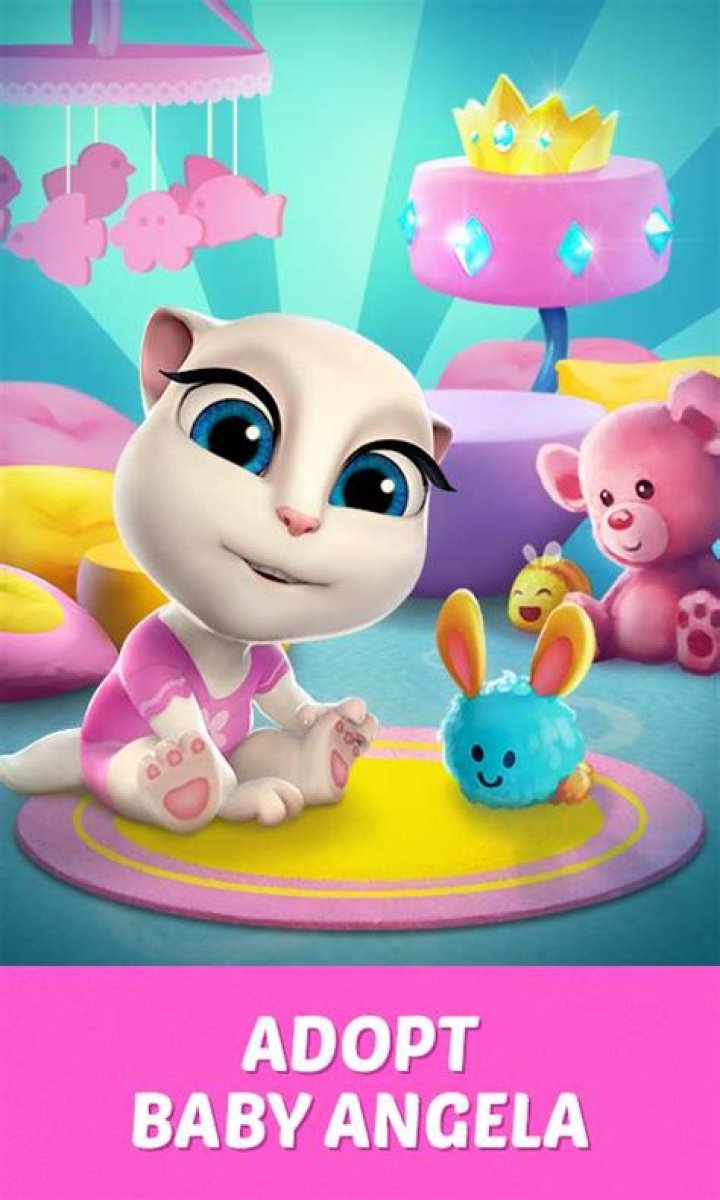 My Talking Angela Baby Angela Growing Up YouTube