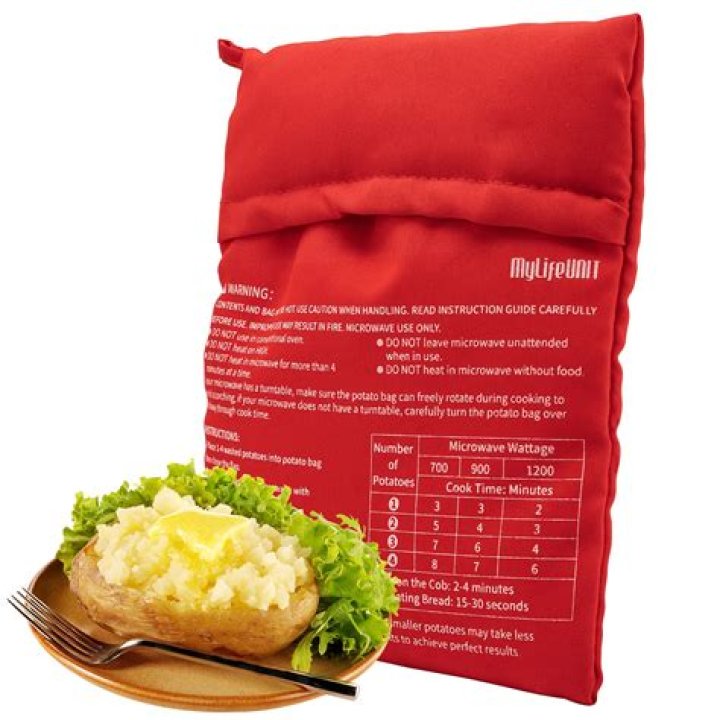 MyLifeUNIT Microwave Potato Bag, Baked Potato Microwave