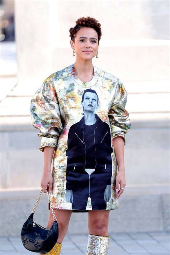 Nathalie Emmanuel Louis Vuitton Show in Paris 10/04/2022 &bull; CelebMafia