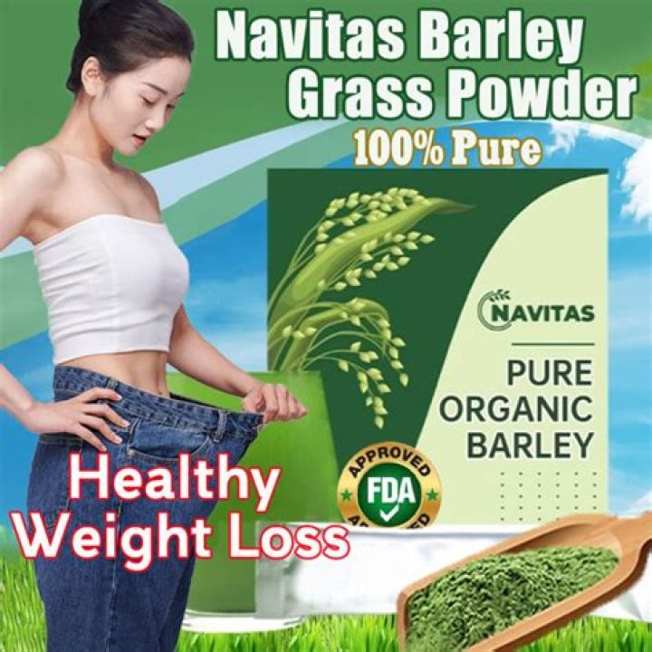 Navitas Barley grass powder original tea tox burn fat effectively and